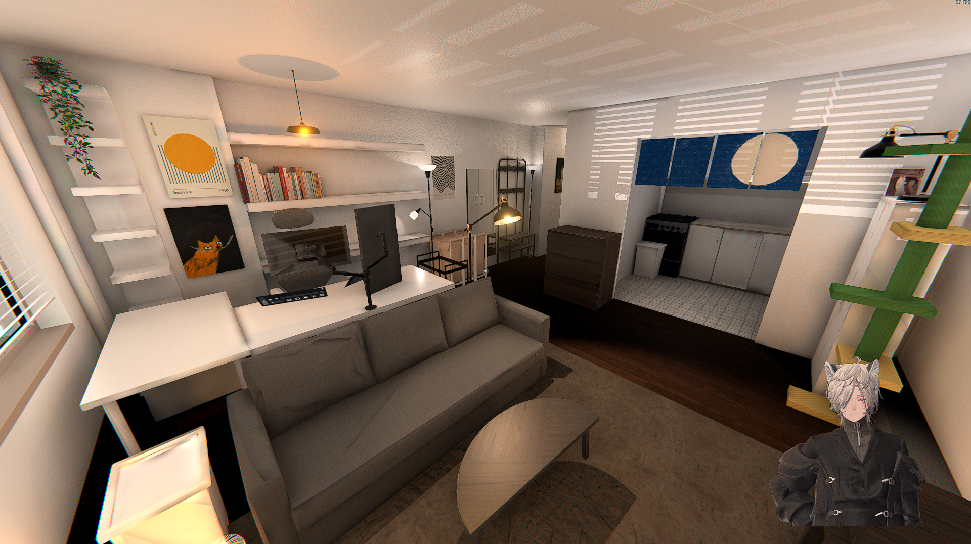 Digital Twin: Living Room Day Mode